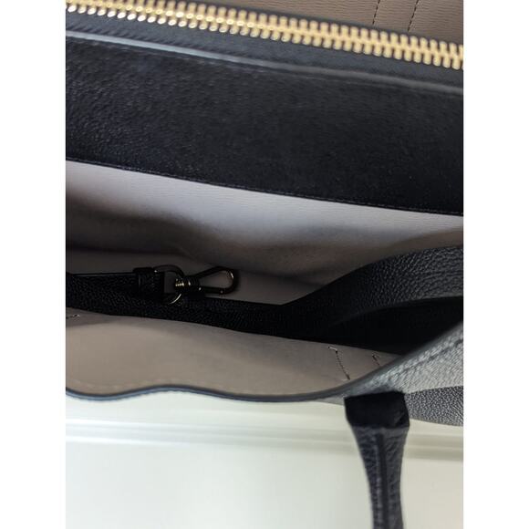 Kate Spade Margaux Medium Satchel Crossbody Bag BLACK $300+ AUTHENTIC - Picture 5 of 6
